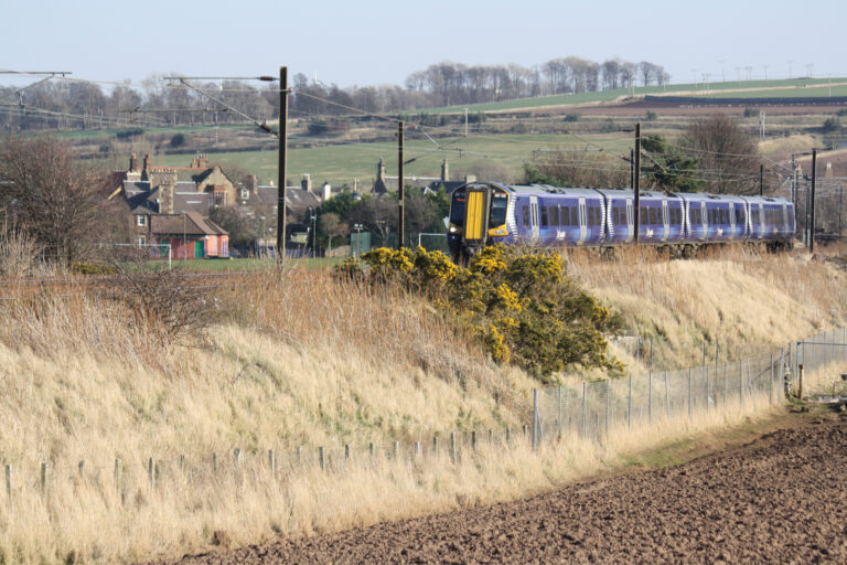 Train at East Linton