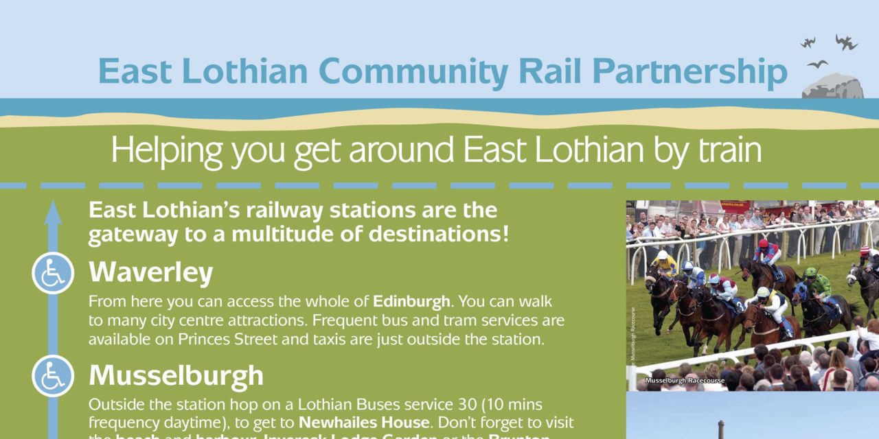 Helping you get around East Lothian by Train