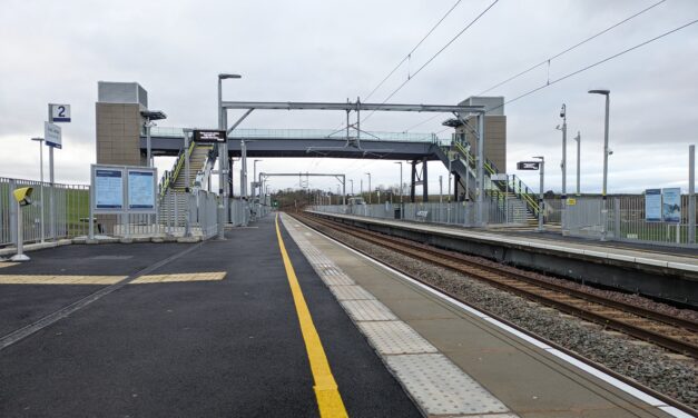 The new station at East Linton opens 13th December 2023