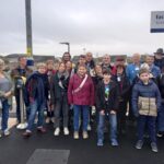 Lignieres twinning group passed through East Linton Station